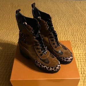 Louis Vuitton Laureate Platform Desert Boot